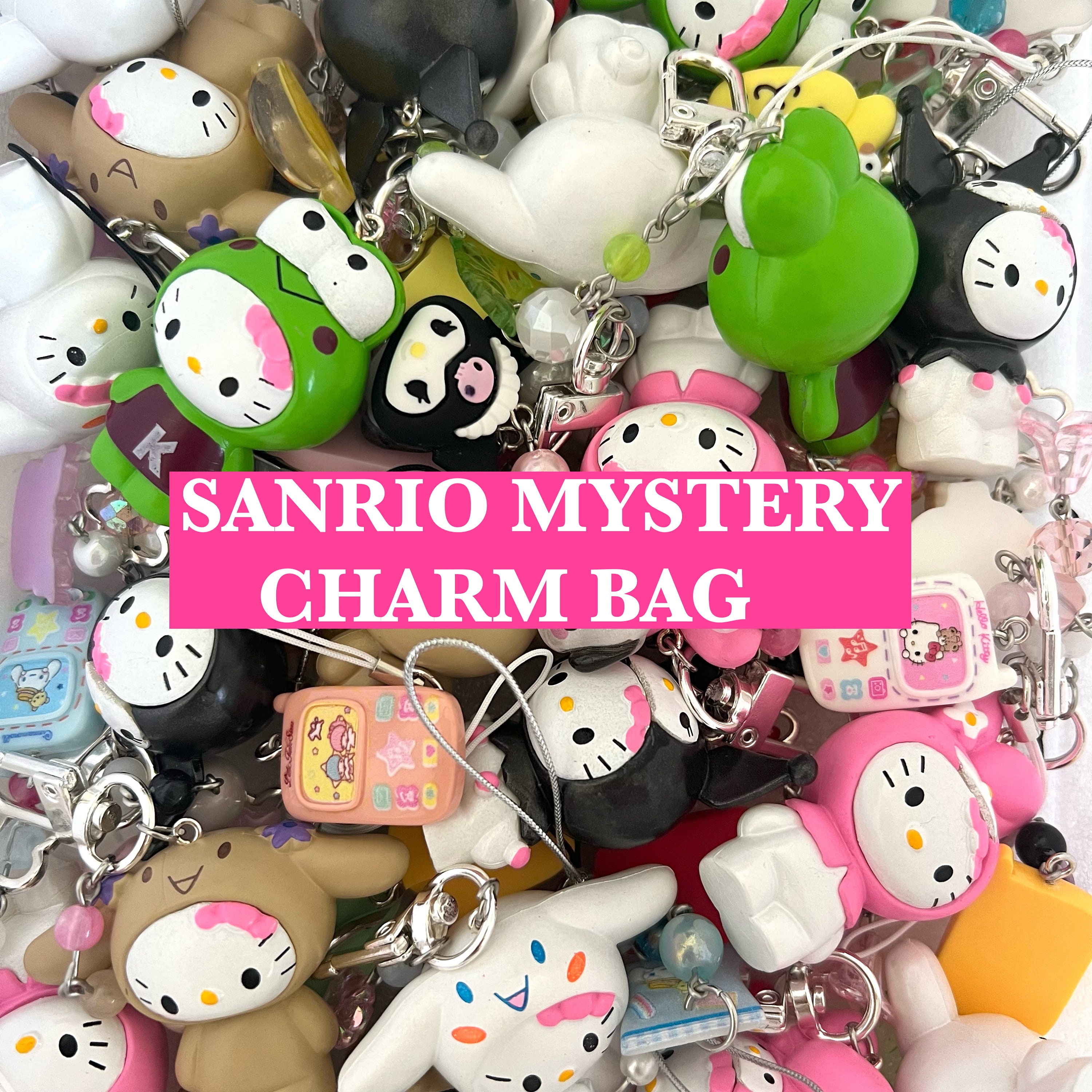 Japan Sanrio Sparking Hologram Charm Key Chain - My Melody