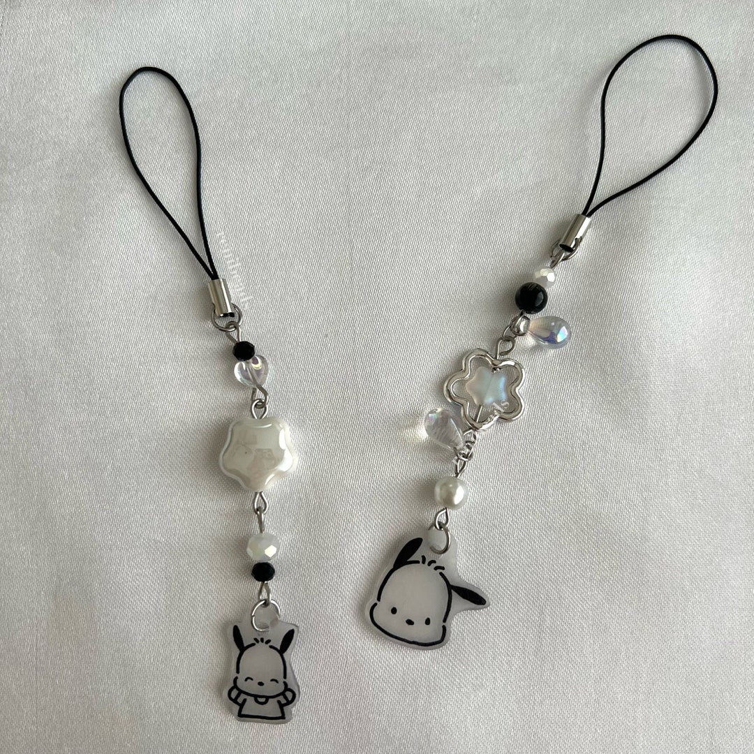 Kawaii Dog Phone Charms Handmade Phone Charms Japanese Phone Etsy