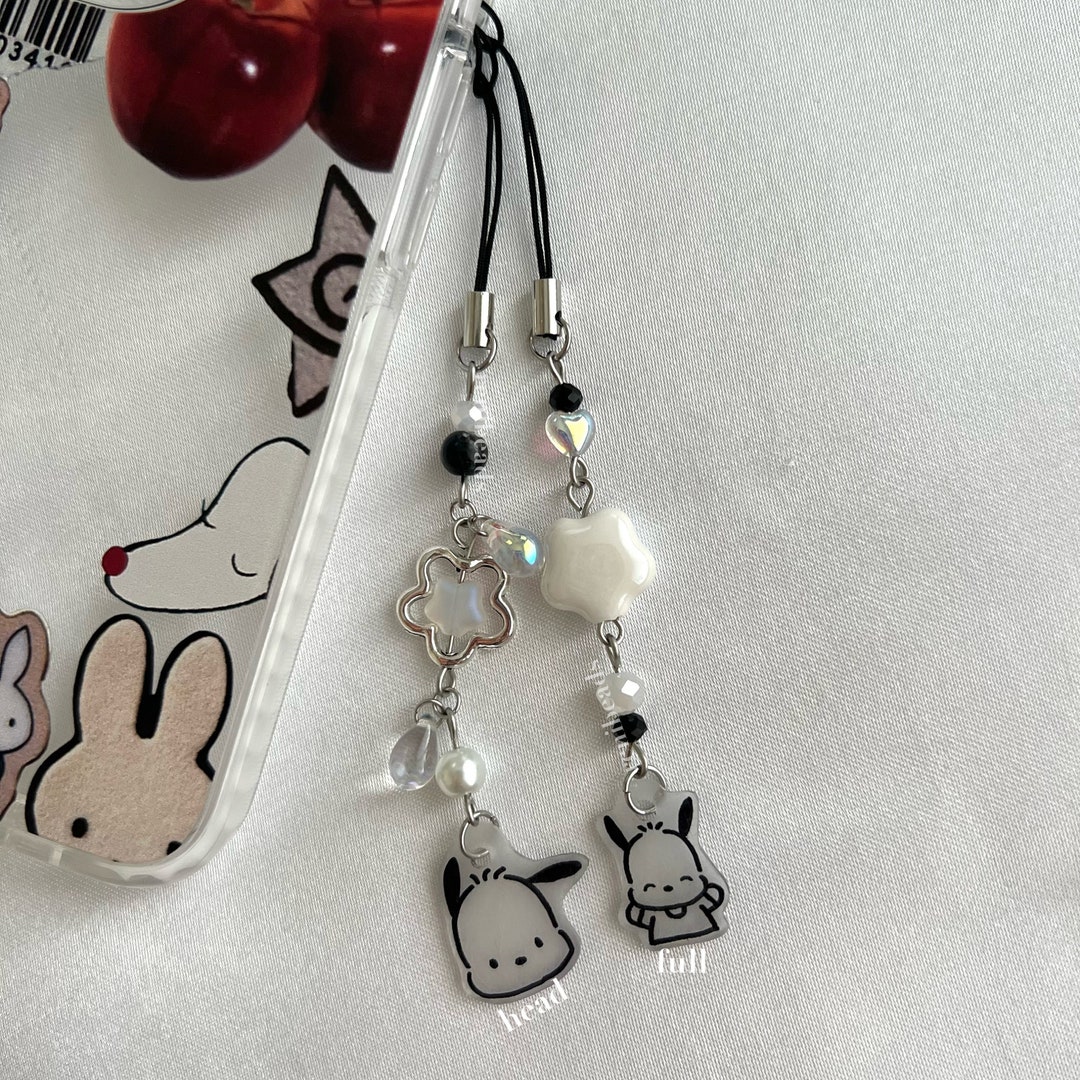 Kawaii Dog Phone Charms Handmade Phone Charms Japanese Phone Charms