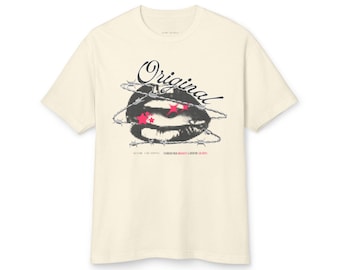 Y2K Lips and Stars Tee | Adamic Creations