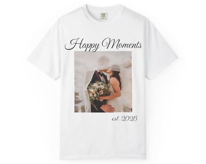 Happy Moments Tee | Custom Graphic T-Shirt