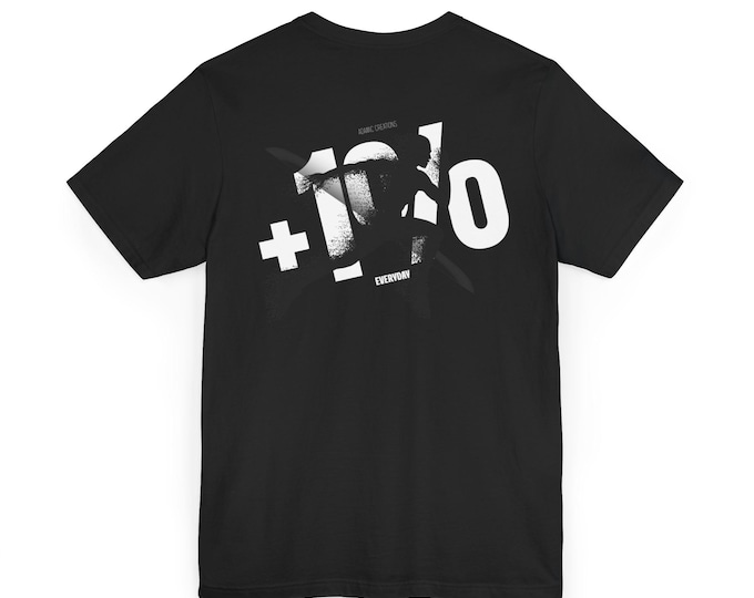 Incremental Progress Tee T-Shirt | Gym Motivation, Fitness Workout Shirt