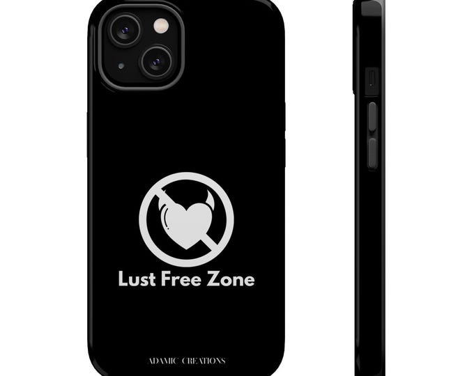 Lust Free Zone phone case | Magnetic impact-resistant iPhone case