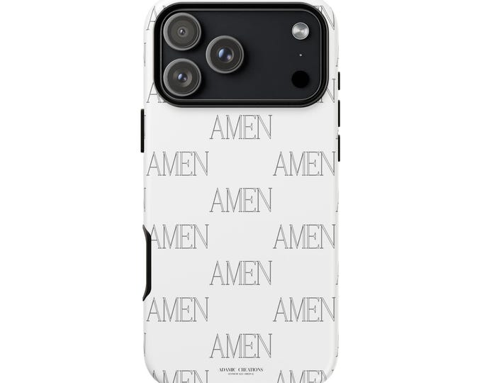 AMEN pattern phone case | Tough Case