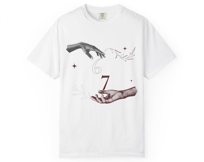 Elegant Star 6 7 Tee – Unisex Garment-Dyed Fashion Top