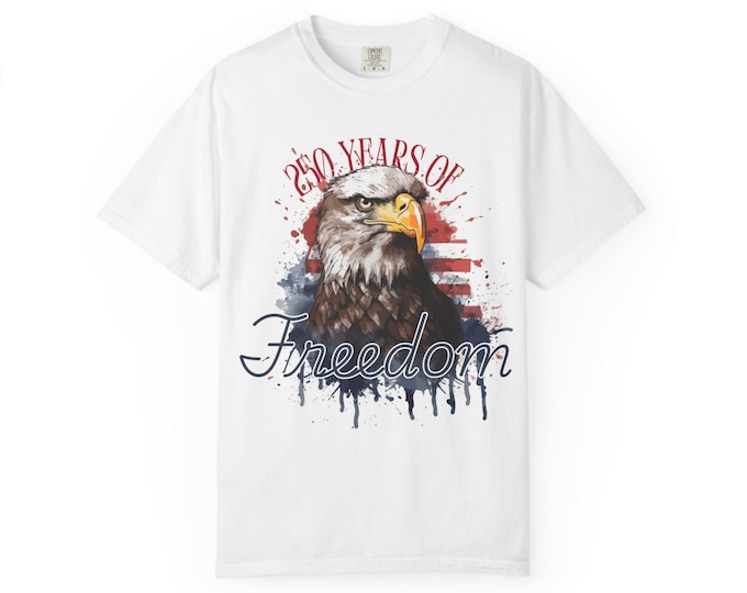 Freedom Eagle Bicentennial Tee, USA 250th Anniversary Shirt
