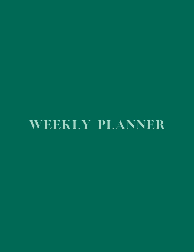 Weekly Digital Planner Ipad Planner Digital Planner 2023 Etsy