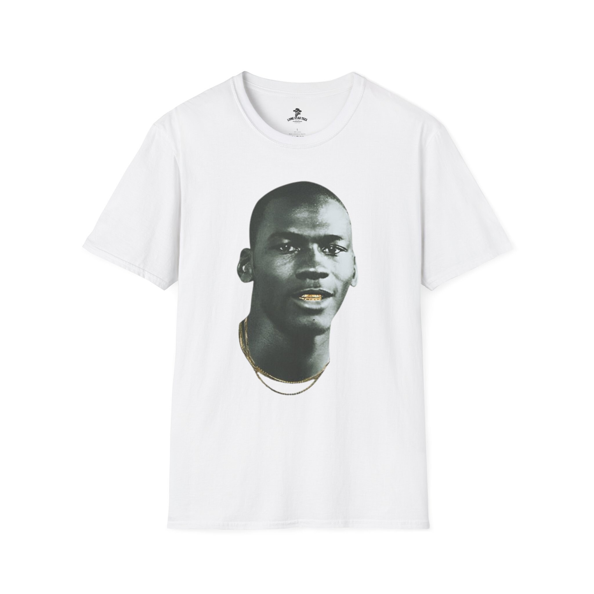 Michael Jordan Gold T Shirt. Available in multiple colors