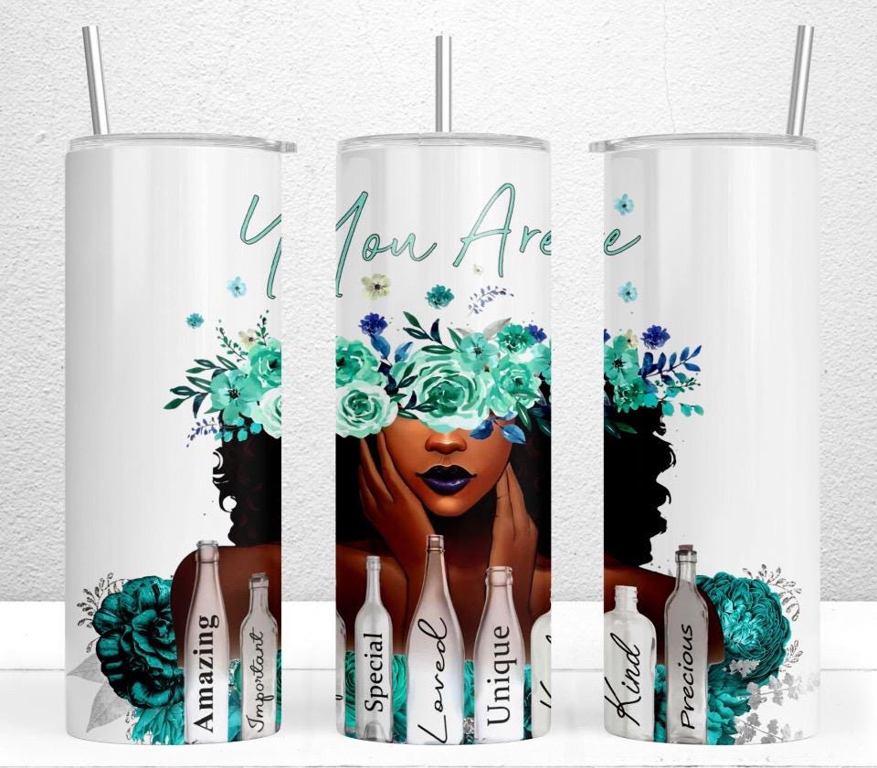 YOU ARE Motivational 20oz Tumbler With Silicone Boot. - Etsy