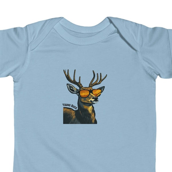 Baby animal onesie puns t-shirt zoo shirt nature t shirt deer tshirt cool animal shirt Gift for infant fun animal shirt young buck