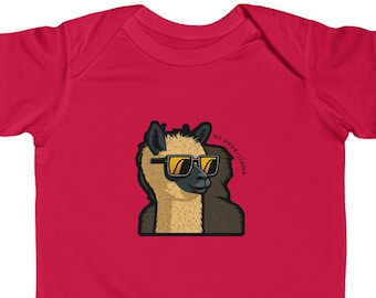 Baby animal onesie puns t-shirt zoo shirt nature t shirt llama tshirt cool animal shirt Gift for infant fun animal shirt no prob-llama