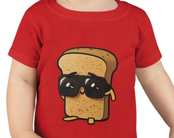 Toddler toast t-shirt food shirt bread t shirt toast tshirt cool food shirt cool snack t-shirt Gift for child fun food shirt