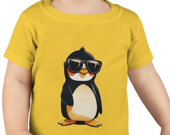 Toddler animal t-shirt zoo shirt nature t shirt penguin tshirt cool animal shirt cool penguin t-shirt Gift for child fun animal shirt