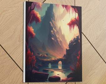 Canvas Art Wall Art Home Decor Nature Art Nature Canvas Mountain Scenery Art Modern Art Canvas Gift for Him Gift for Her Hallway Art scenic