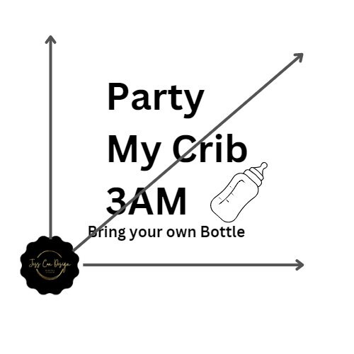 Party in My Crib Onesie Design Etsy