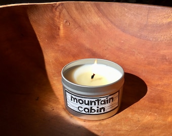 Mountain Cabin Soy Candle