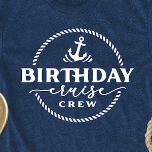 Birthday Cruise Crew SVG PNG DXF pdf • Cruise Vacation • Digital Download