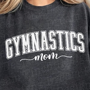 Gymnastik Mama SVG PNG DXF Pdf für Gymnastik Mama Shirt Png