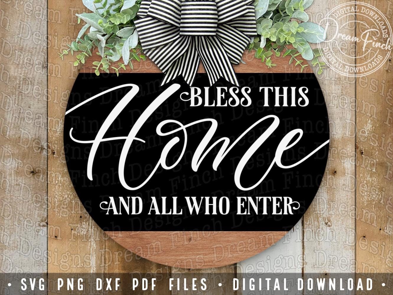 God Bless Our Home Sign - Etsy