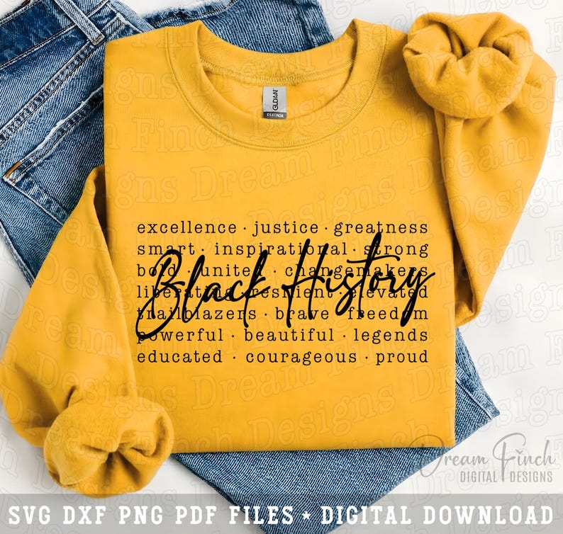 Black History Words SVG Black History Month Shirt Design, African American Typography PNG, Black Pride Svg, Juneteenth Svg, Digital Download