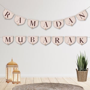 Ramadan Mubarak Banner - Instant Download, Printable