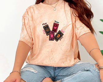 Comfort Colors, Tarot the Reader Shirt, the Reader Shirt, Mystical Tarot Halloween t-shirt, Skeleton shirt, Witchy Shirts, Witch shirt