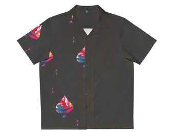 Ace of hearts! Men's Hawaiian Shirt