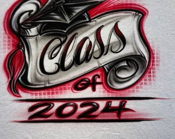 Class of airbrushed tshirt