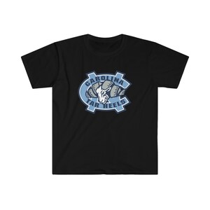 University of North Carolina T-Shirt, UNC Shirt, Tar Heels T-Shirt, UNC, UNC basketball, Unisex Softstyle T-Shirt image 2