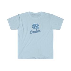 University of North Carolina T-Shirt, UNC Shirt, UNC, UNC basketball, Unisex Softstyle T-Shirt image 9