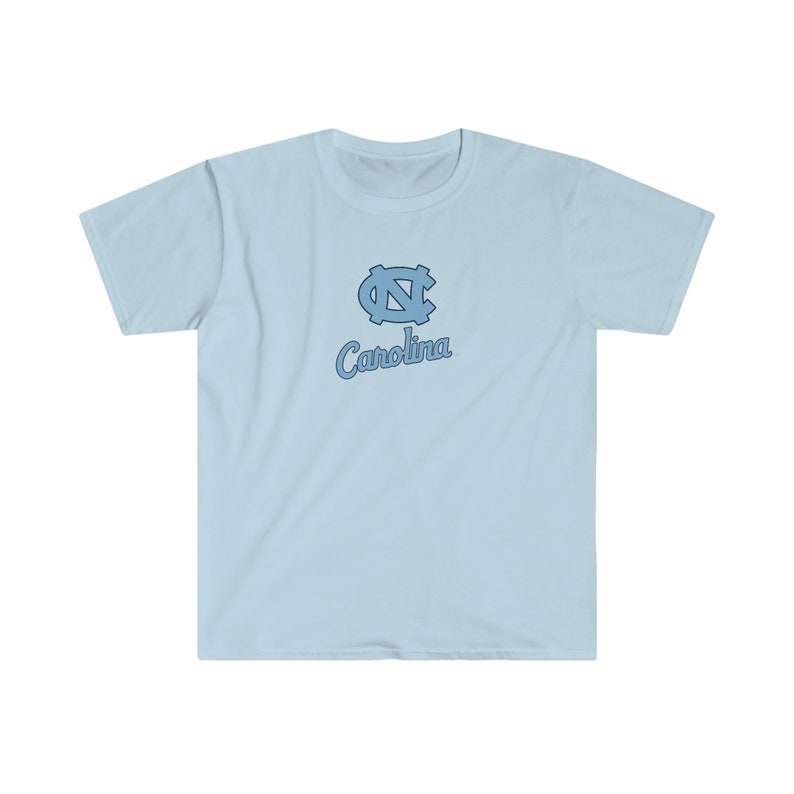 University of North Carolina T-Shirt, UNC Shirt, UNC, UNC basketball, Unisex Softstyle T-Shirt image 9