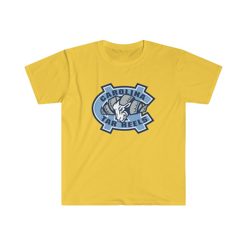 University of North Carolina T-Shirt, UNC Shirt, Tar Heels T-Shirt, UNC, UNC basketball, Unisex Softstyle T-Shirt image 5