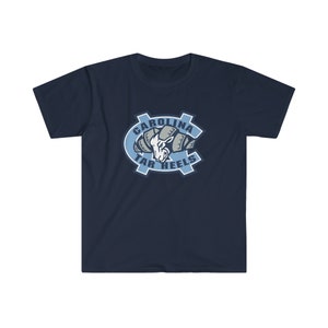 University of North Carolina T-Shirt, UNC Shirt, Tar Heels T-Shirt, UNC, UNC basketball, Unisex Softstyle T-Shirt image 10