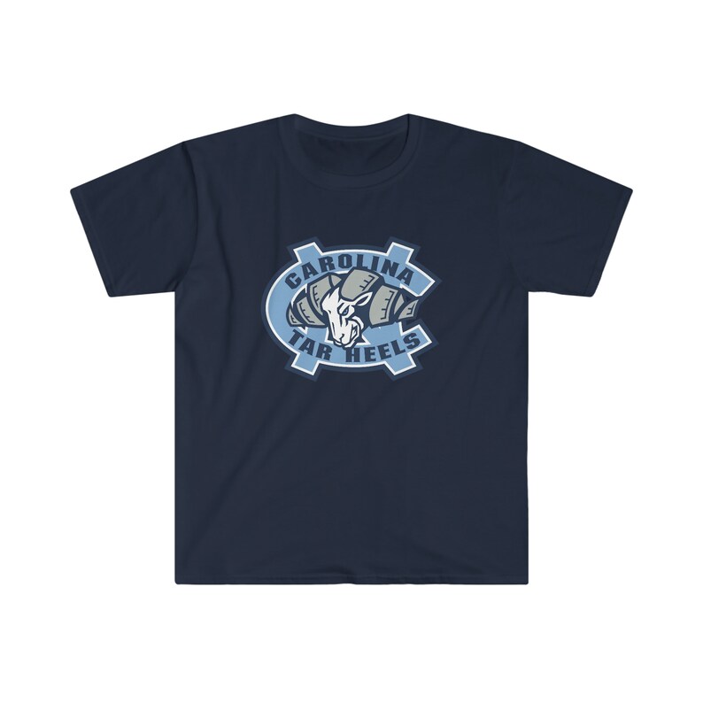 University of North Carolina T-Shirt, UNC Shirt, Tar Heels T-Shirt, UNC, UNC basketball, Unisex Softstyle T-Shirt image 10