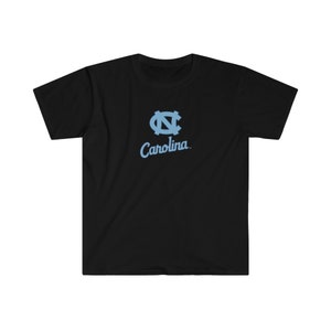 University of North Carolina T-Shirt, UNC Shirt, UNC, UNC basketball, Unisex Softstyle T-Shirt image 2