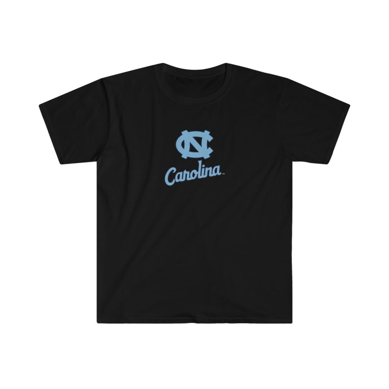 University of North Carolina T-Shirt, UNC Shirt, UNC, UNC basketball, Unisex Softstyle T-Shirt image 2