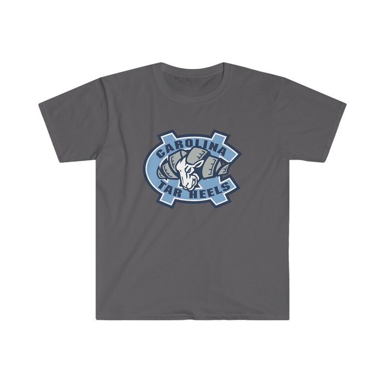 University of North Carolina T-Shirt, UNC Shirt, Tar Heels T-Shirt, UNC, UNC basketball, Unisex Softstyle T-Shirt image 4
