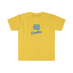 University of North Carolina T-Shirt, UNC Shirt, UNC, UNC basketball, Unisex Softstyle T-Shirt image 5