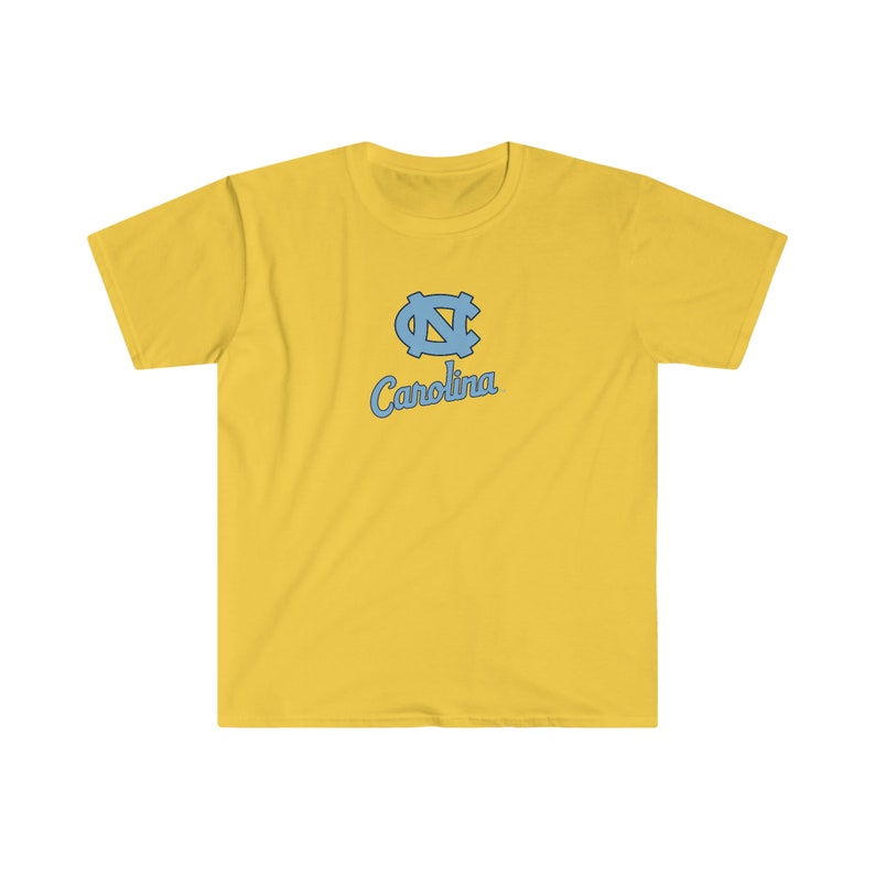 University of North Carolina T-Shirt, UNC Shirt, UNC, UNC basketball, Unisex Softstyle T-Shirt image 5