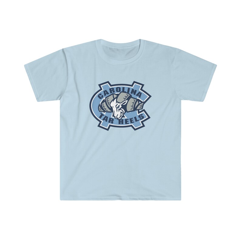 University of North Carolina T-Shirt, UNC Shirt, Tar Heels T-Shirt, UNC, UNC basketball, Unisex Softstyle T-Shirt image 9