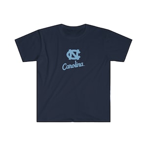University of North Carolina T-Shirt, UNC Shirt, UNC, UNC basketball, Unisex Softstyle T-Shirt image 10