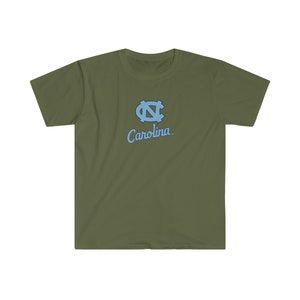 University of North Carolina T-Shirt, UNC Shirt, UNC, UNC basketball, Unisex Softstyle T-Shirt image 3