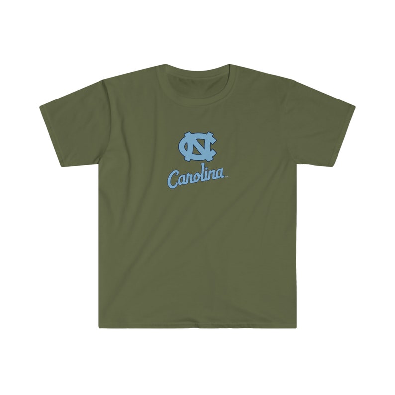University of North Carolina T-Shirt, UNC Shirt, UNC, UNC basketball, Unisex Softstyle T-Shirt image 3
