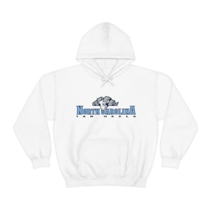 University of North Carolina Hoodie, UNC Hoodie, Tar Heels Sweatshirt, UNC, UNC basketball, Unisex Heavy Blend Hooded Sweatshirt