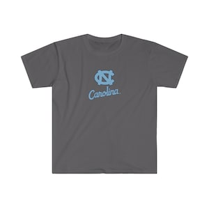 University of North Carolina T-Shirt, UNC Shirt, UNC, UNC basketball, Unisex Softstyle T-Shirt image 4