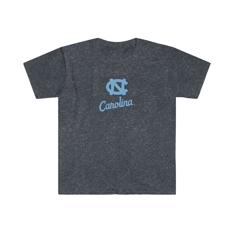 University of North Carolina T-Shirt, UNC Shirt, UNC, UNC basketball, Unisex Softstyle T-Shirt image 7