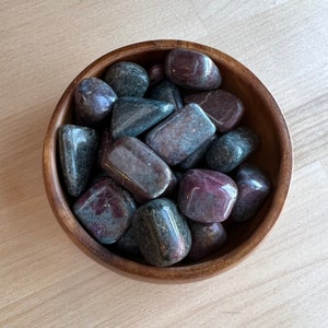 Ruby in Kyanite Tumble