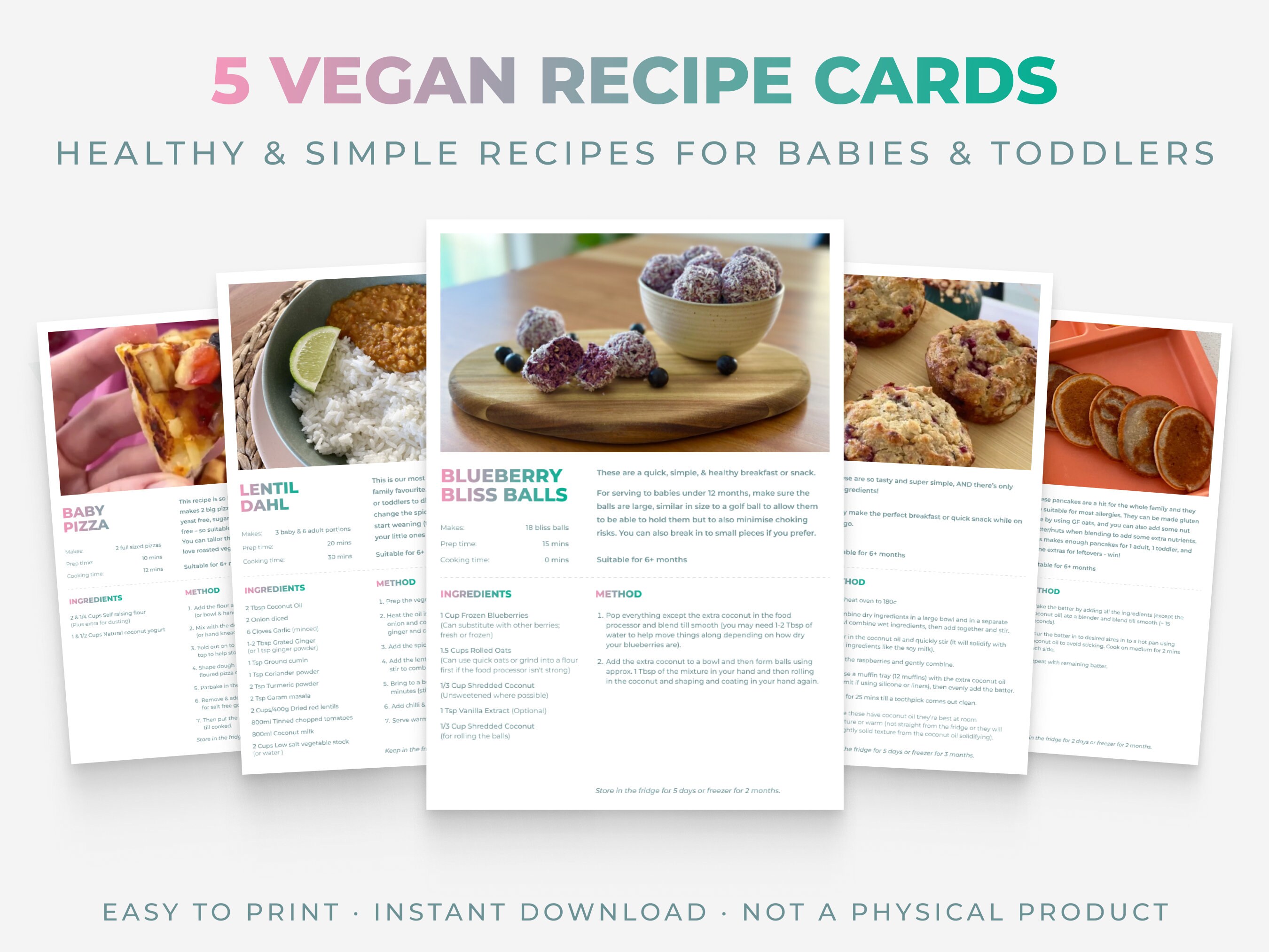 Vegan Baby Led Weaning 101 Before One Checklist · Vegan Baby Led Weaning  Food Tracker - PDF Download