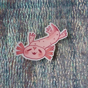 axolotl sticker|cute axolotl sticker|cute sticker|