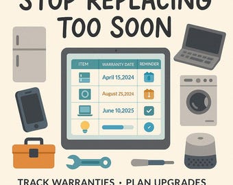 Gear Life Tracker | Digital Sheet for Monitoring Use, Repairs & Replacements
